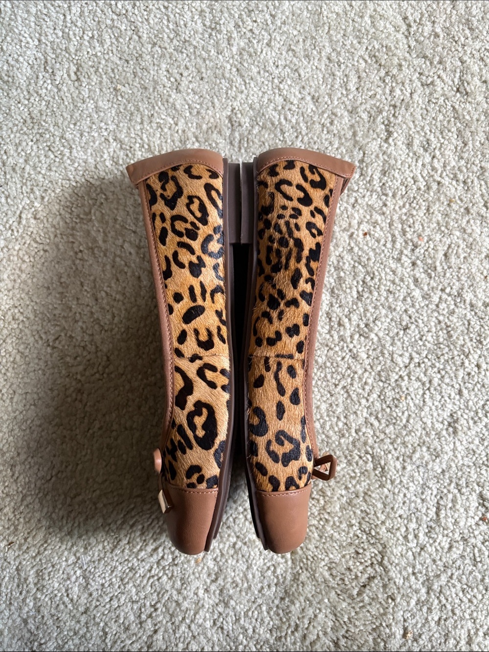 Vionic “Minna” Leopard-Print Ballet Flats in Tan/Brown - Picture 4 of 11